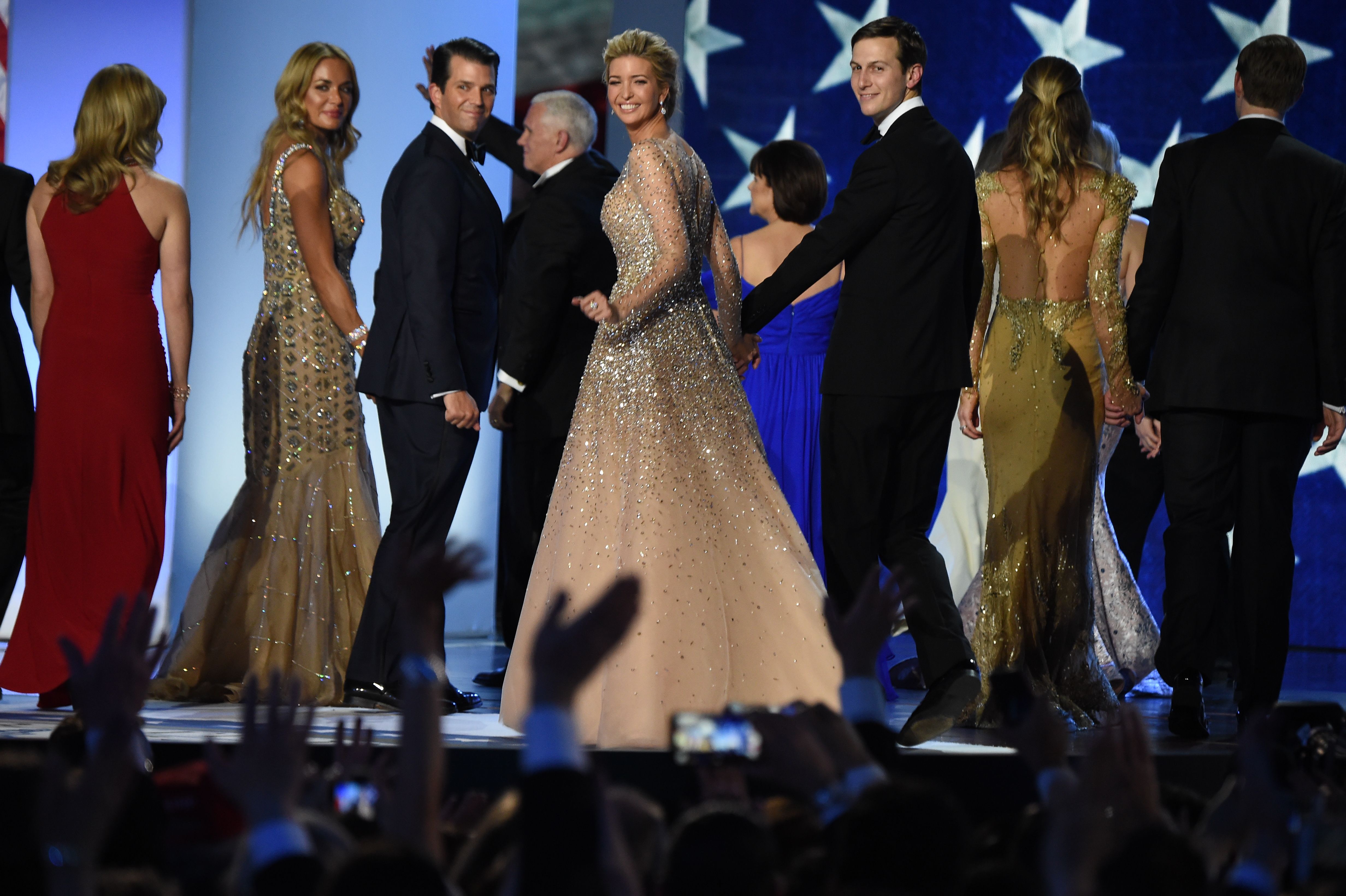 Ivanka trump inaugural clearance gown